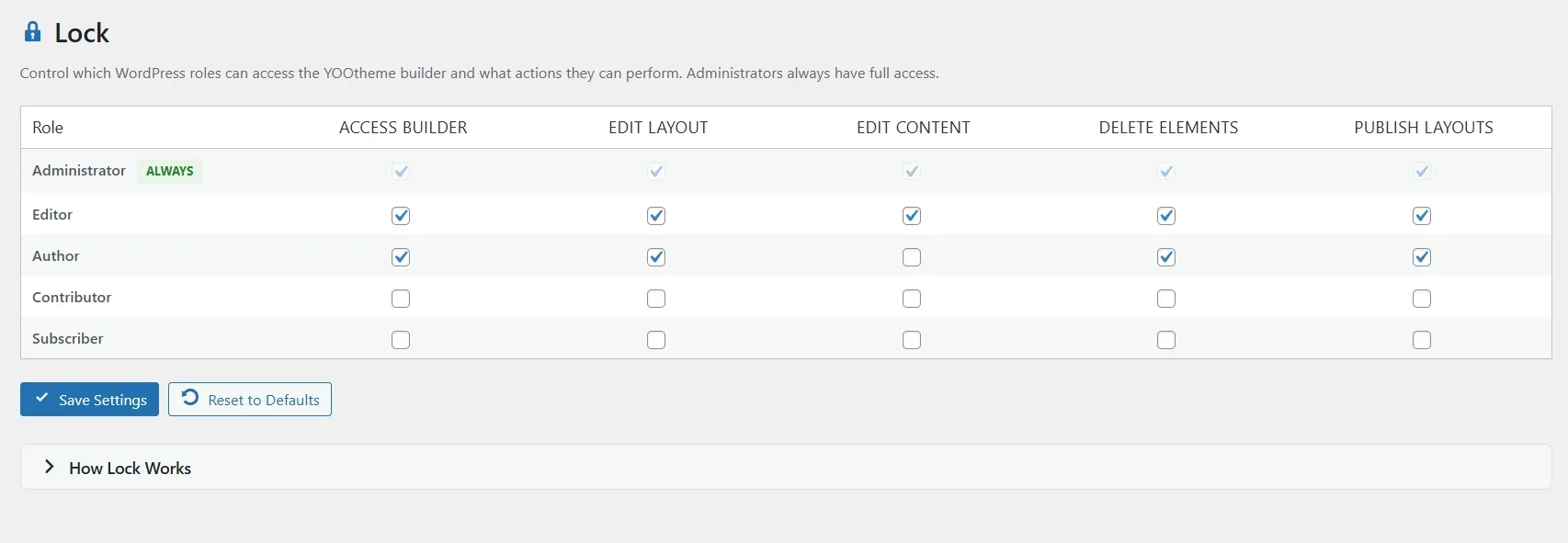 YOOfoundry Lock Dashboard